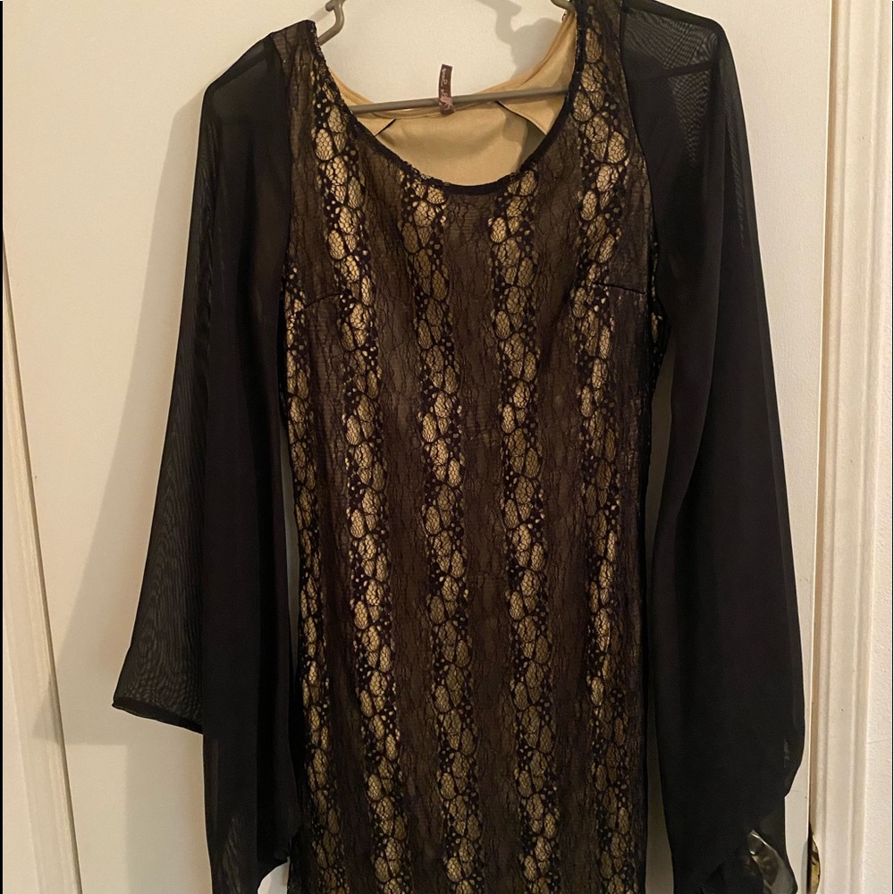 Se Sang Evening Mini Dress